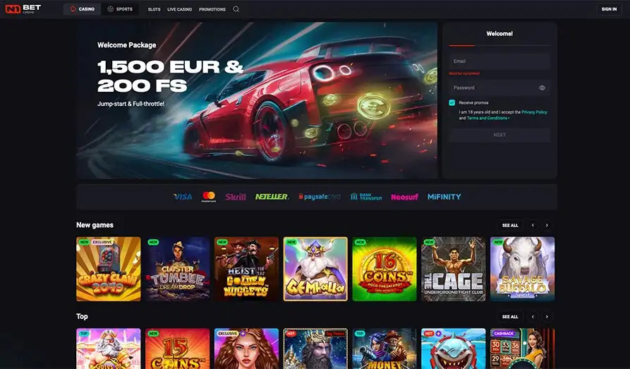 Read review of N1 Bet Casino