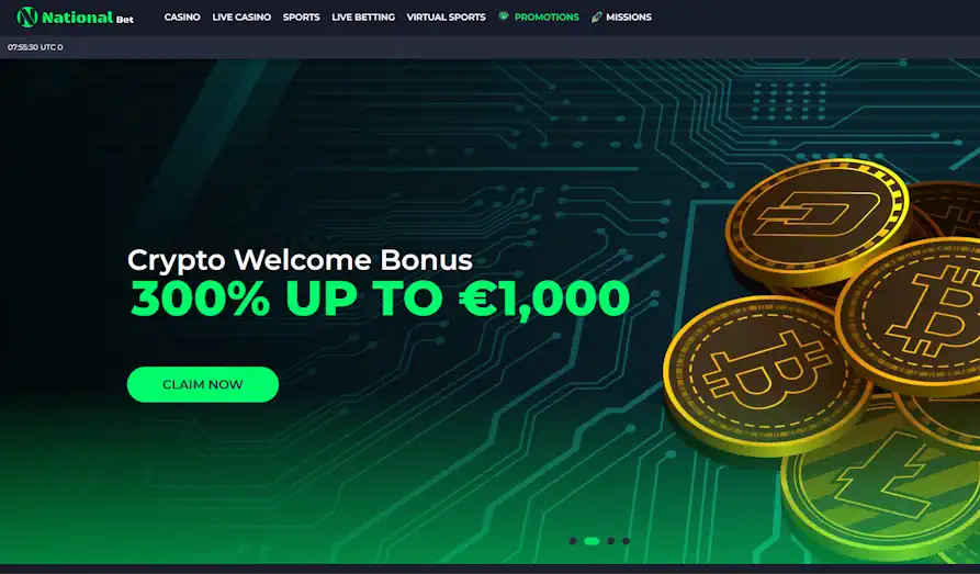 Read review of National Bet Casino