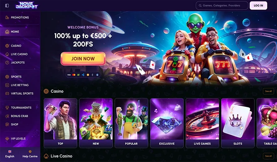 Read review of Nova Jackpot