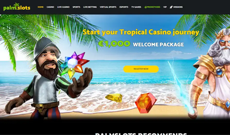 Read review of Palm Slots