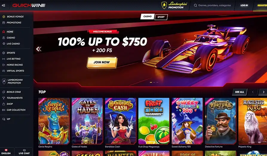 Read review of QuickWin Casino
