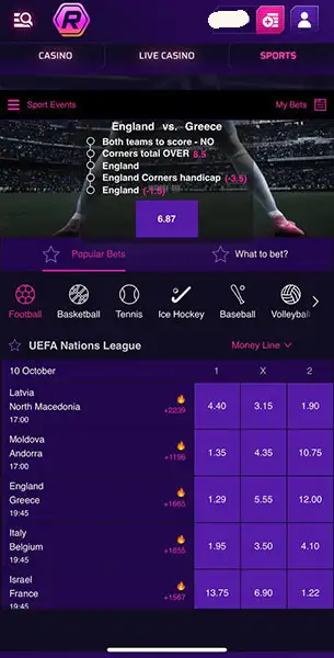Roby Casino mobile screenshot #3 Mobile Screenshot image #3 for Roby Casino