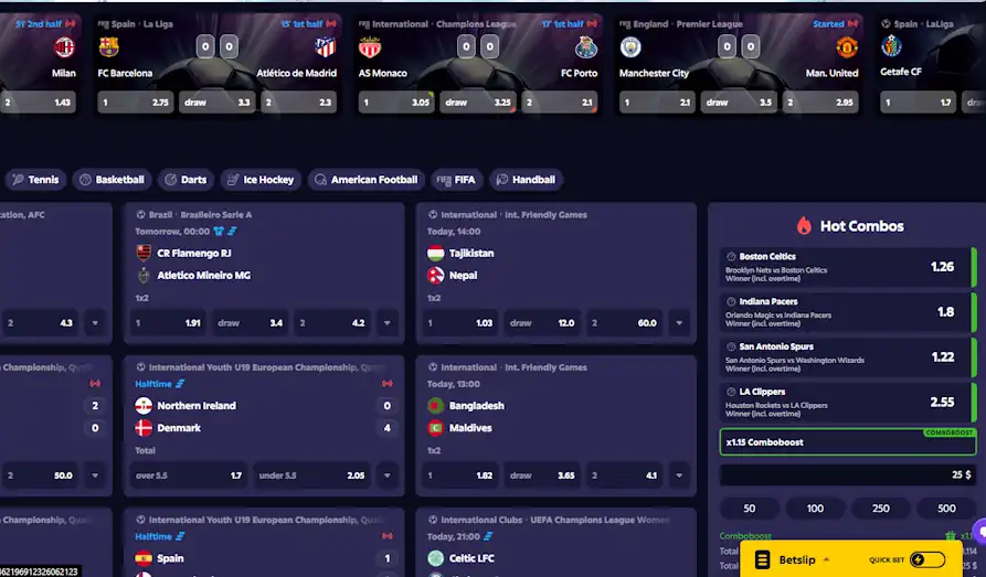 Roobet Casino sports Screenshot image #2 for Roobet Casino