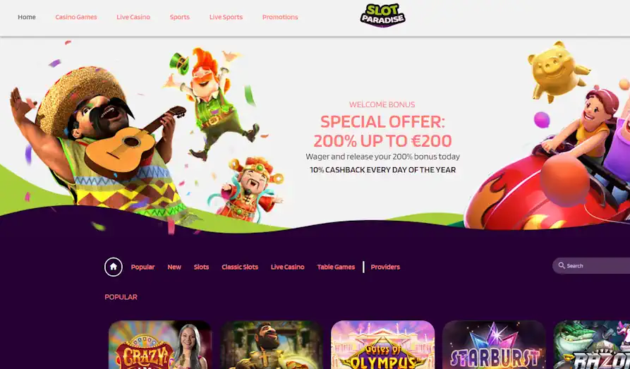 Read review of Slot Paradise