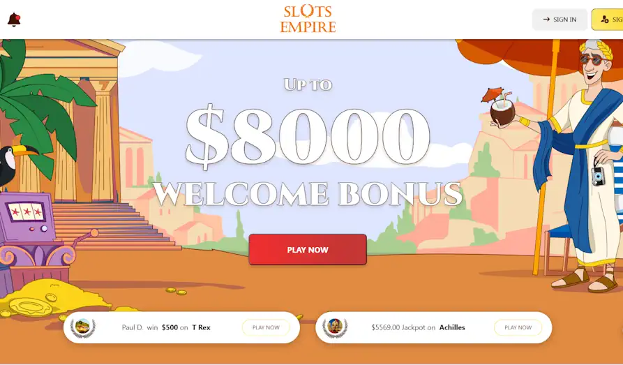Read review of Slots Empire