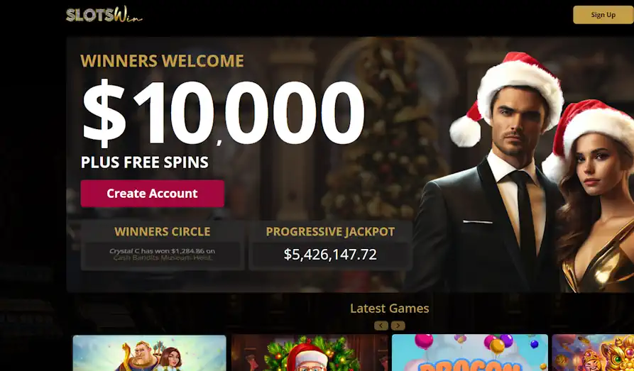 Read review of SlotsWin Casino