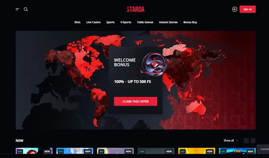 Read review of Starda Casino