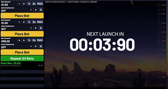 Triple Cash Or Crash screenshot #4