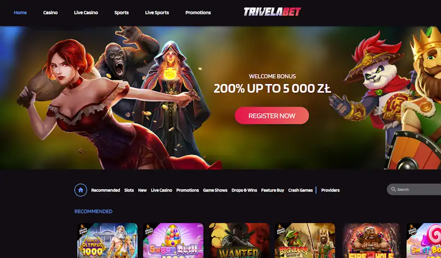 Read review of Trivela Bet Casino