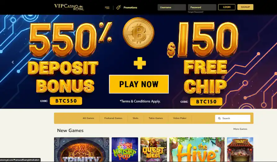 Read review of VIP Casino Royal