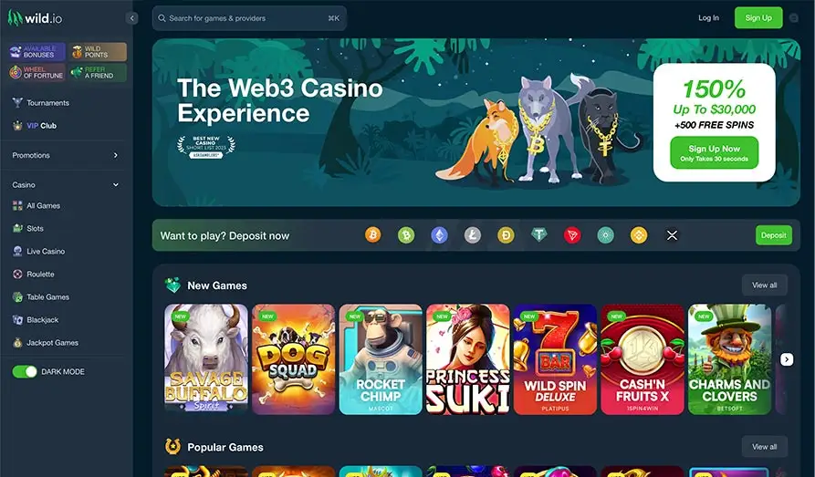 Read review of Wild IO Casino