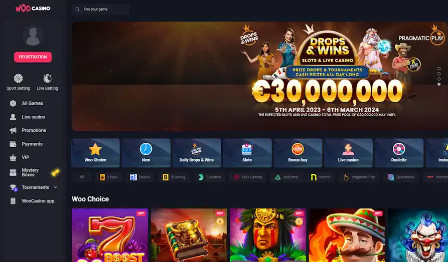 Read review of Woo Casino
