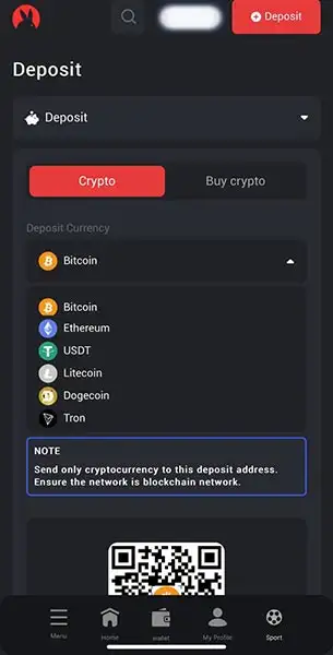 Zix Casino mobile screenshot #2 Mobile Screenshot image #2 for Zix Casino