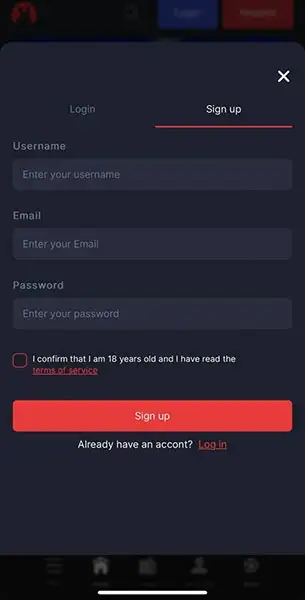 Zix Casino mobile screenshot #5 Mobile Screenshot image #5 for Zix Casino